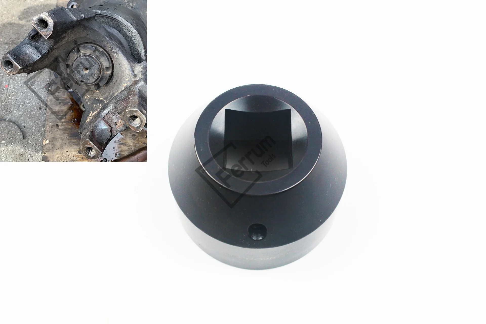 Mercedes 6 PT Pinion Nut Socket W742589020700 Detroit Diesel DD15 - Image 3