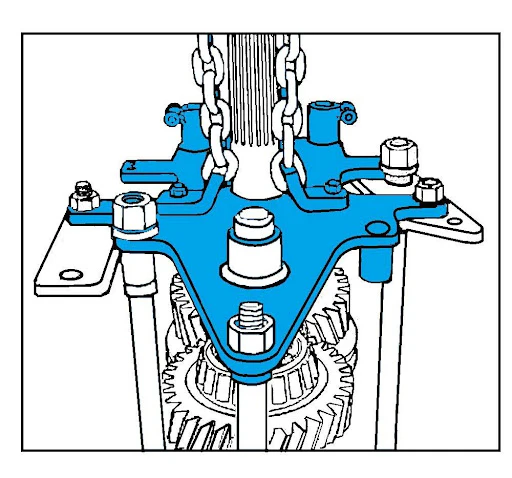 9996910 Alternative VOLVO TRUCK MAIN SHAFT COUNTER SHAFT REMOVER & INSTALLER - Image 3